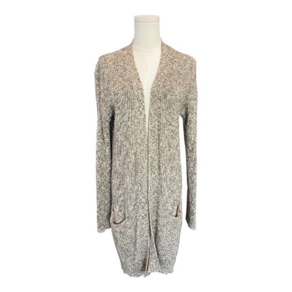 Banana Republic Sweaters - 🧥 EUC BANANA REPUBLIC Women’s Olive Heather Drapey Pocket Long Cardigan | Size